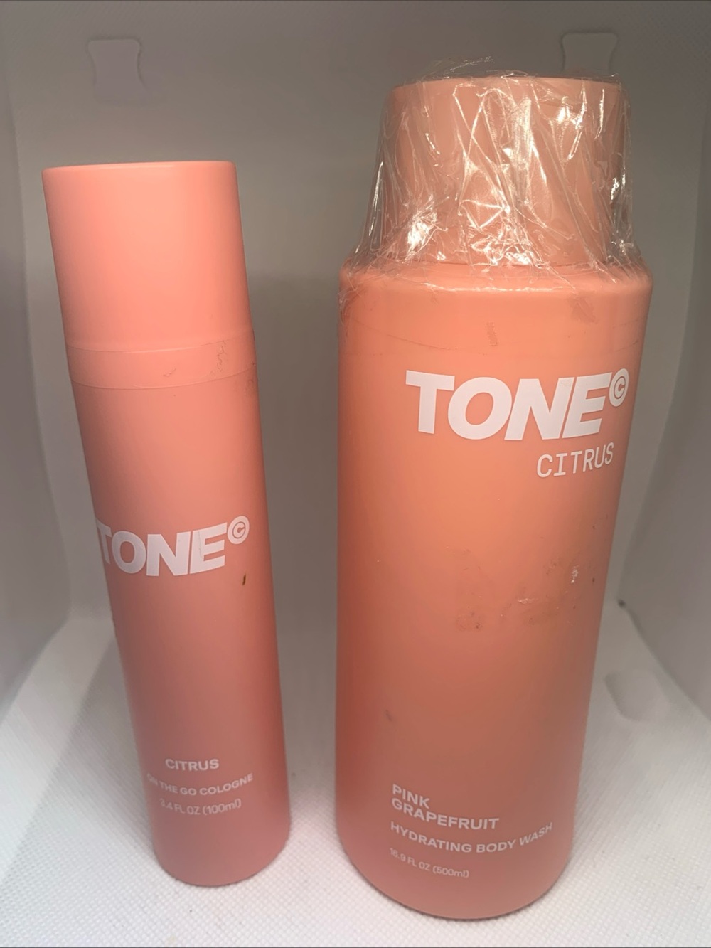 TONE Citrus Pink Grapefruit Body Wash & Citrus Cologne Body Spray